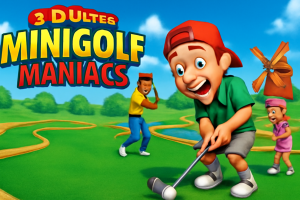 3-D Ultra MiniGolf Maniacs